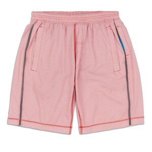 Lululemon Pace Breaker Short 9" Inch Mens Size S Red White Check Lined Running